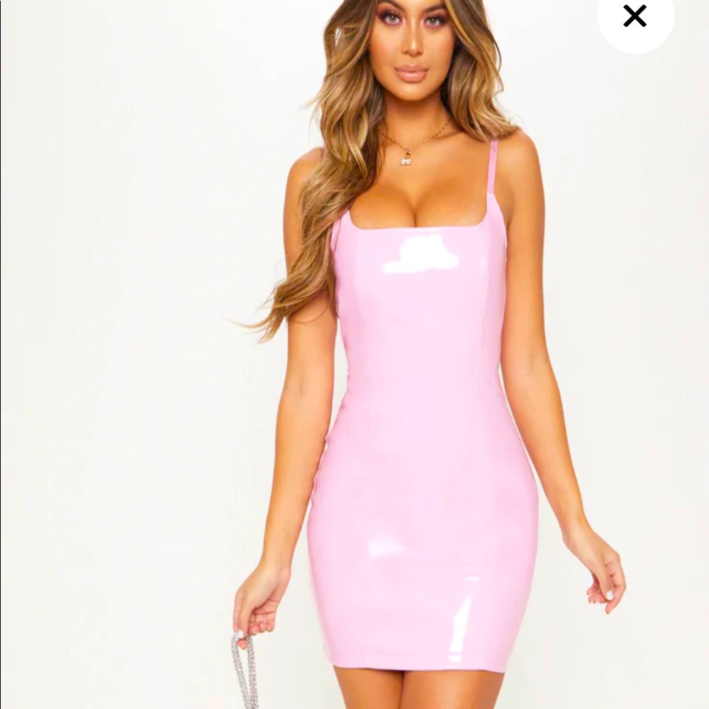 Pretty little thing baby pink dress